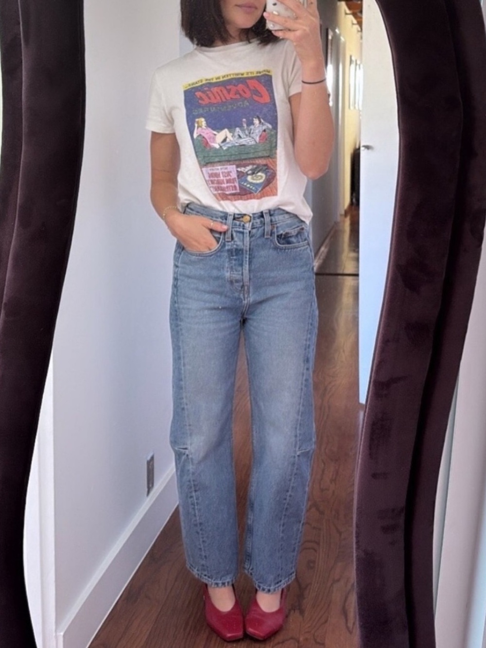 Old Navy High-Waisted Barrel Ankle Jeans